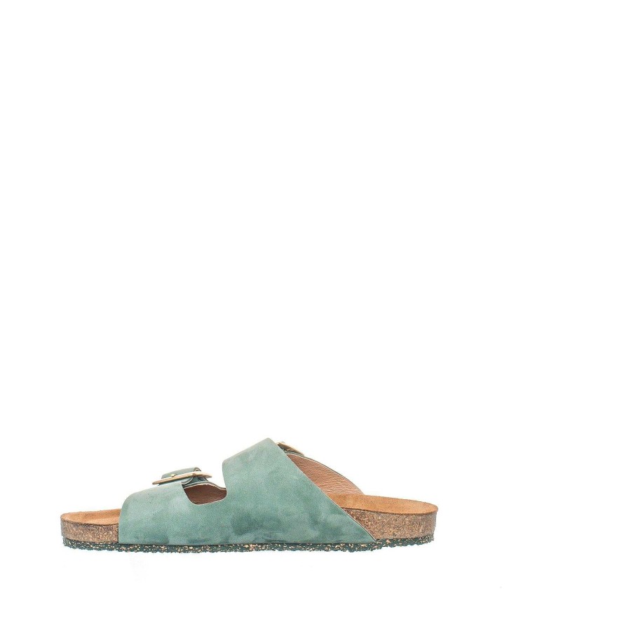 Dam Ten Points Sandaler|Slip-in sandaler|Hållbara sandaler | Vivienne Slip-In — Gron