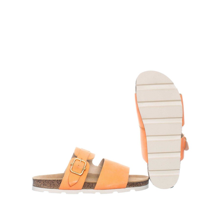 Dam Ten Points Sandaler|Slip-in sandaler|Hållbara sandaler | Vivienne Slip-In — Orange