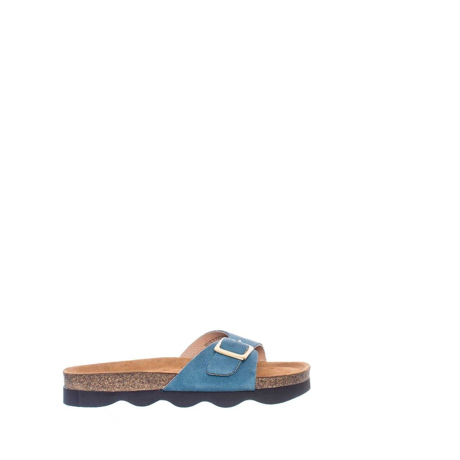 Dam Ten Points Sandaler|Slip-in sandaler|Hållbara sandaler | Vivienne Slip-In — Jeans Bla