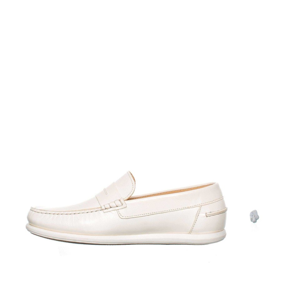 Herr Ten Points Loafers|Hållbara skor | Dash Loafers — Vanilj