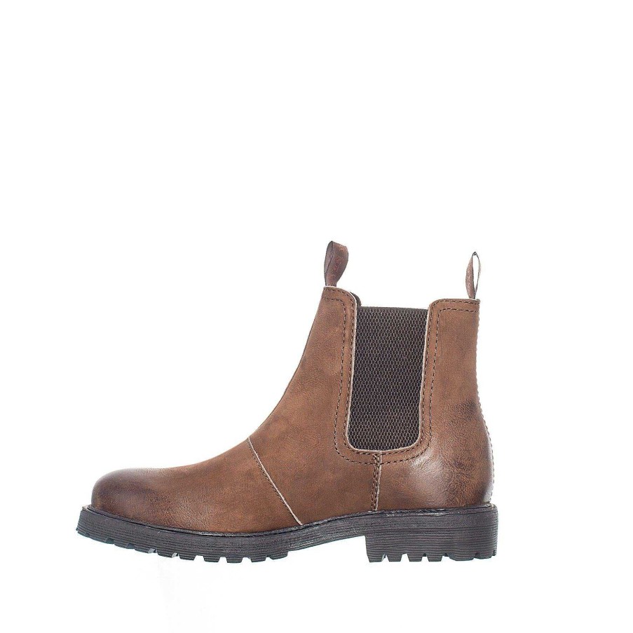 Herr Ten Points Chelsea boots|Varmfodrade kängor|Hållbara kängor | Bertil Varmfodrade Kangor — Notbrun