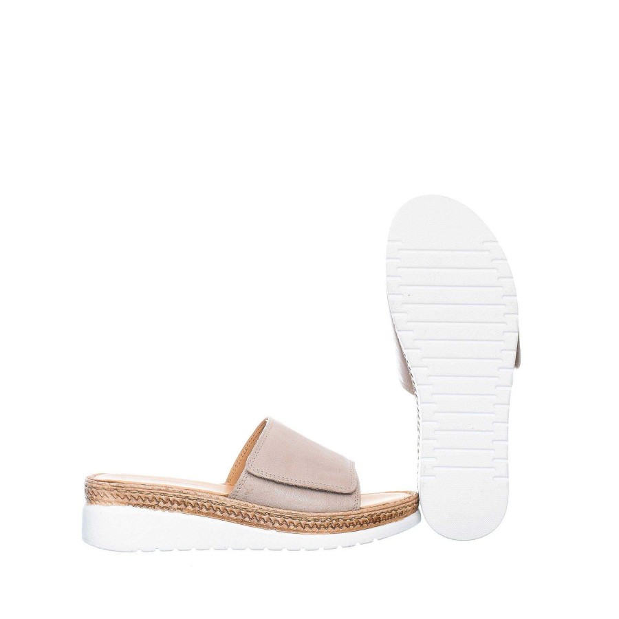 Dam Ten Points Sandaler|Slip-in sandaler|Hållbara sandaler | Malin Slip-In — Sten